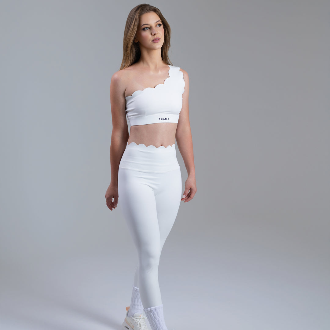 Calça Legging Feminina Assimétrica para Fitness - Wave